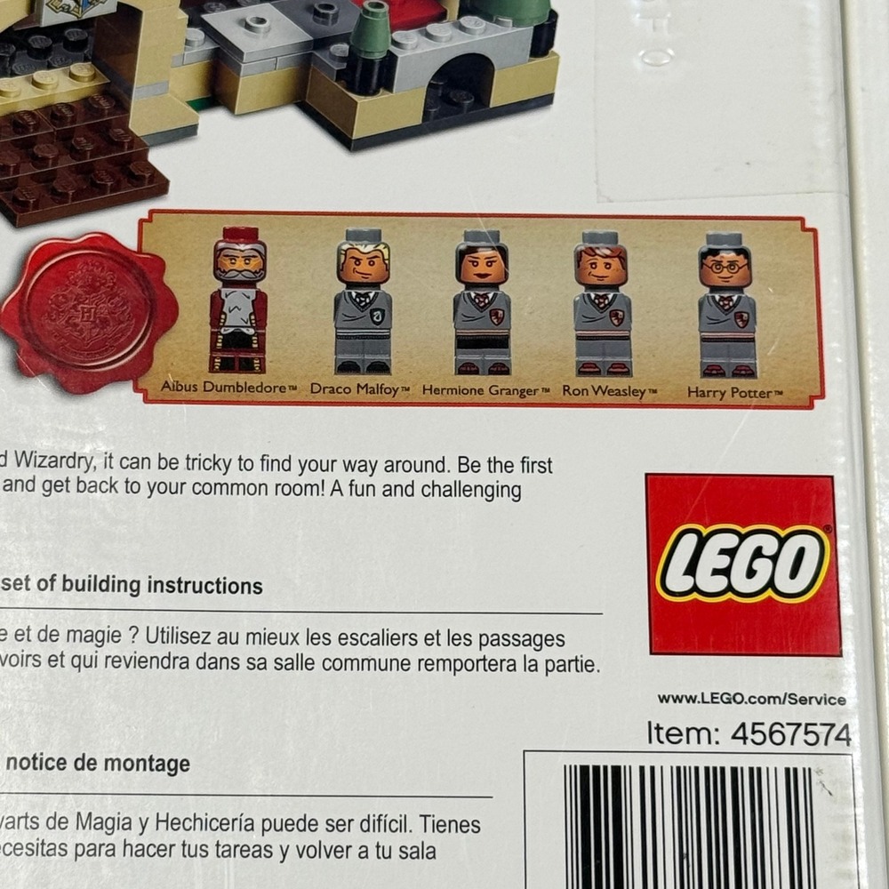 LEGO Harry Potter Hogwarts Game 3862 Retired 2010 Complete Set with Microfigures - Picture 4 of 5